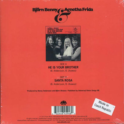 Bjorn Benny, Agnetha Frida - He Is Your Brother  /  Bjorn Benny, Agnetha Frida - Santa Rosa (ltd. ed.) (picture disc) [New Vinyl Record 7" Single]