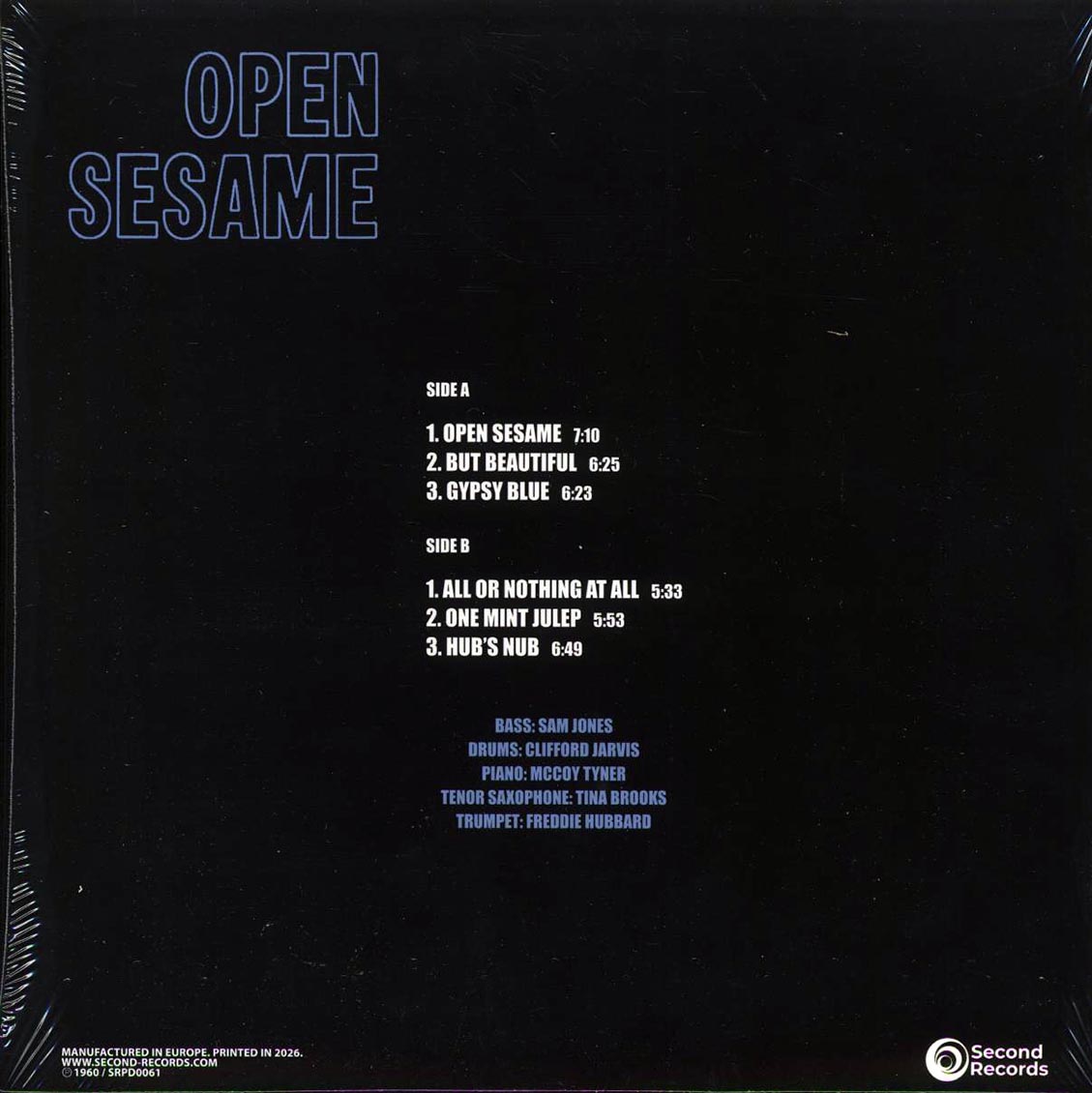 Freddie Hubbard - Open Sesame (180g) [New Vinyl Record LP]