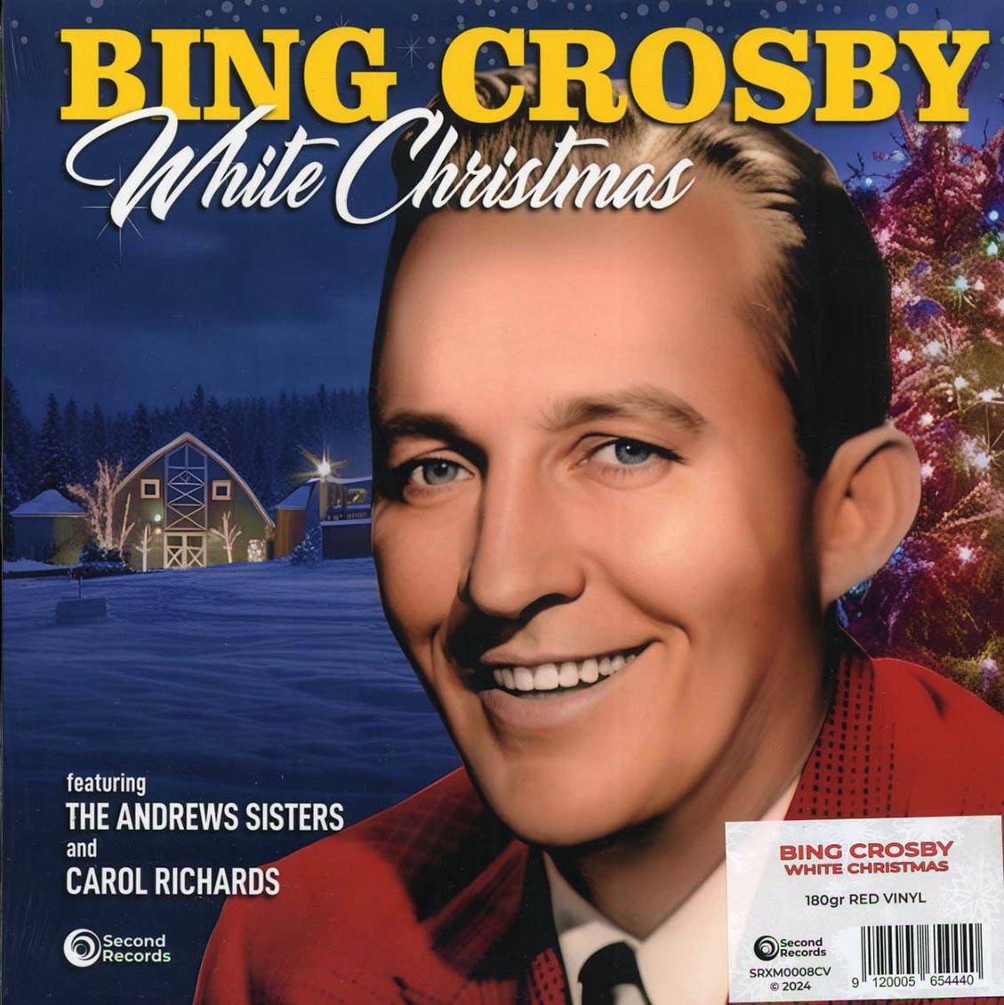 Bing Crosby - White Christmas (180g) (red vinyl) [New Vinyl Record LP]