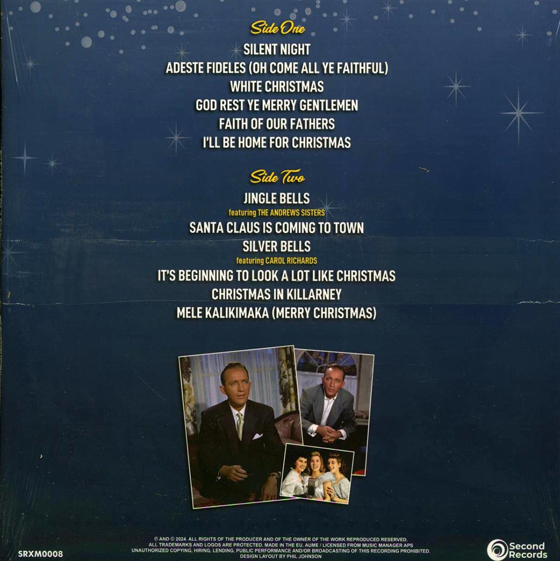 Bing Crosby - White Christmas (180g) (red vinyl) [New Vinyl Record LP]
