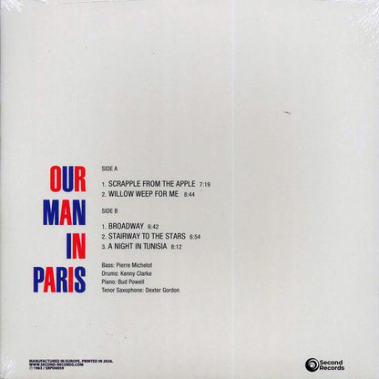 Dexter Gordon - Our Man In Paris (180g) [New Vinyl Record LP]