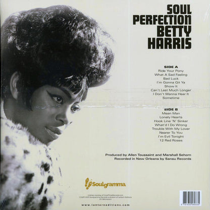 Betty Harris - Soul Perfection (remastered) [New Vinyl Record LP]