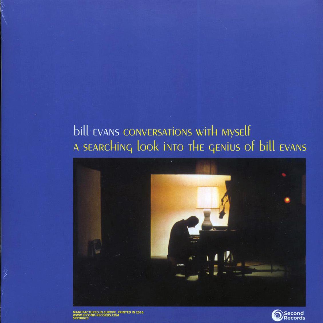 Bill Evans - Conversations With Myself (180g) (blue vinyl) [New Vinyl Record LP]