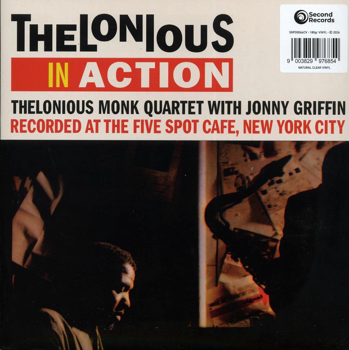 Thelonious Monk Quartet - Thelonious In Action: Recorded At The Five Spot Cafe, New York City (180g) (clear vinyl) [New Vinyl Record LP]