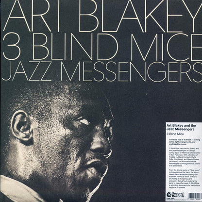 Art Blakey & The Jazz Messengers - 3 Blind Mice (180g) (clear vinyl) [New Vinyl Record LP]
