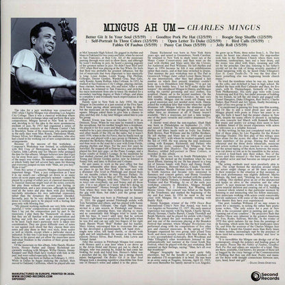 Charles Mingus - Mingus Ah Um (180g) [New Vinyl Record LP]