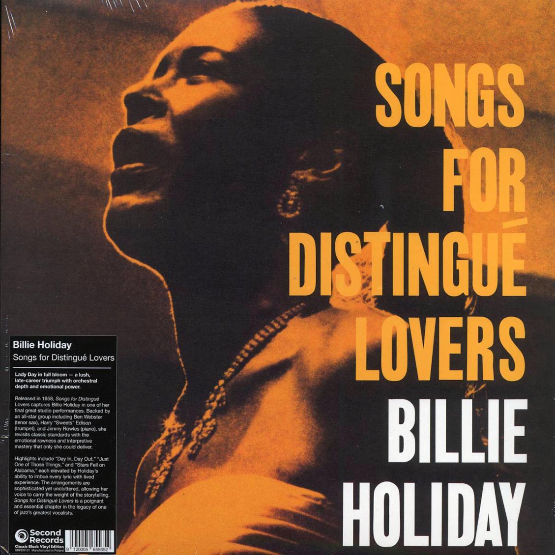 Billie Holiday - Songs For Distingue Lovers (180g) [New Vinyl Record LP]