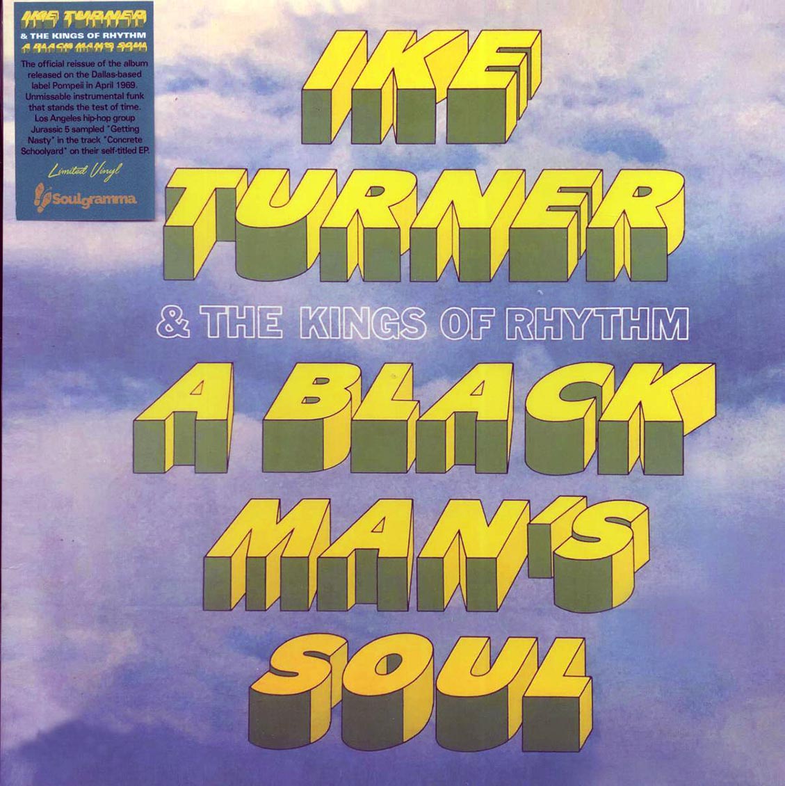 Ike Turner & The Kings Of Rhythm - A Black Man's Soul [New Vinyl Record LP]