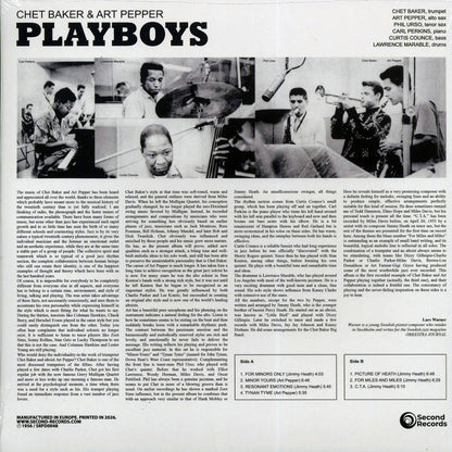 Chet Baker, Art Pepper - Playboys (180g) [New Vinyl Record LP]
