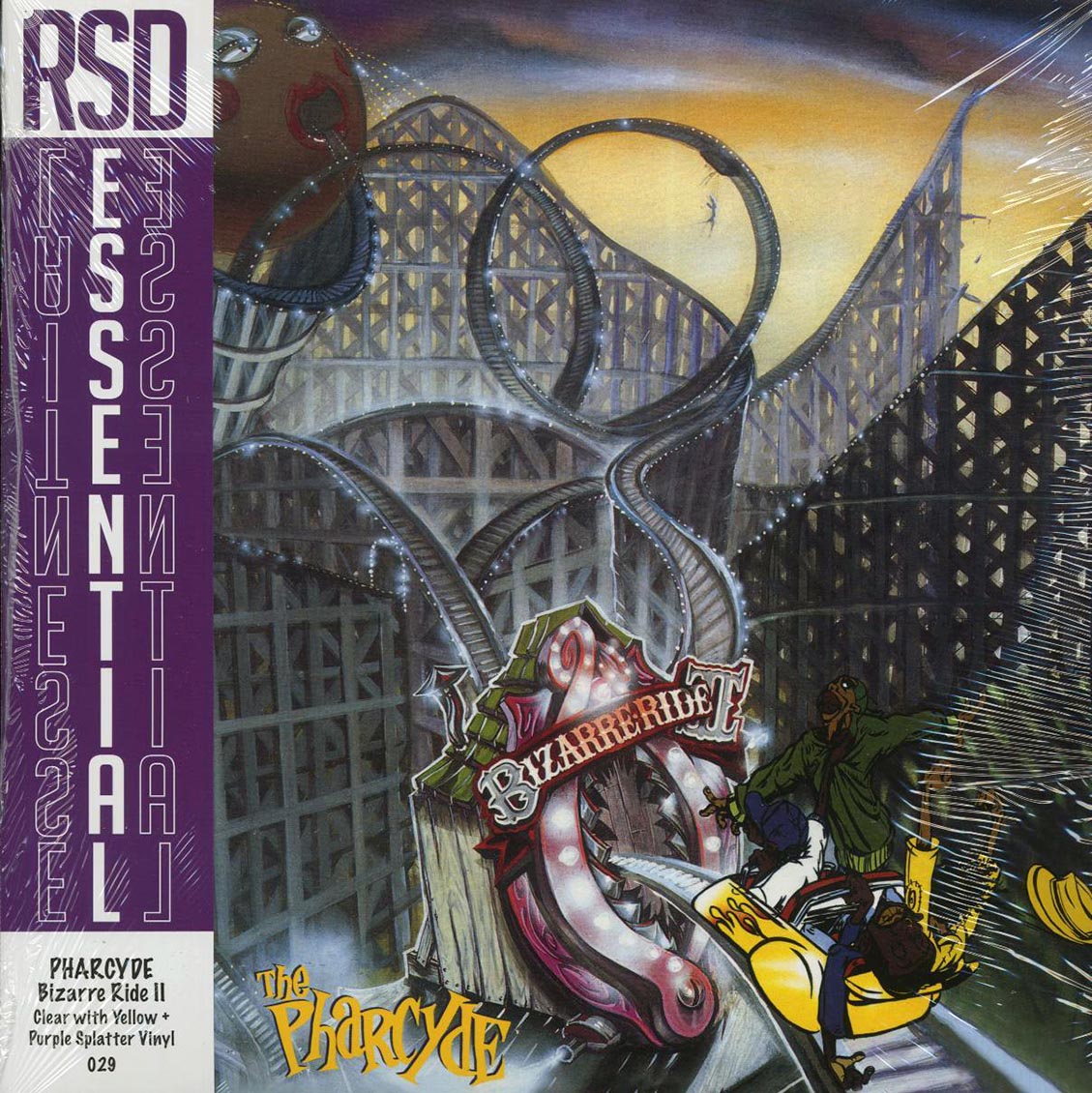 The Pharcyde - Bizarre Ride II The Pharcyde (RSD 2023) (ltd. ed.) (2xLP) (clear/yellow/purple splatter vinyl) [New Vinyl Record LP]