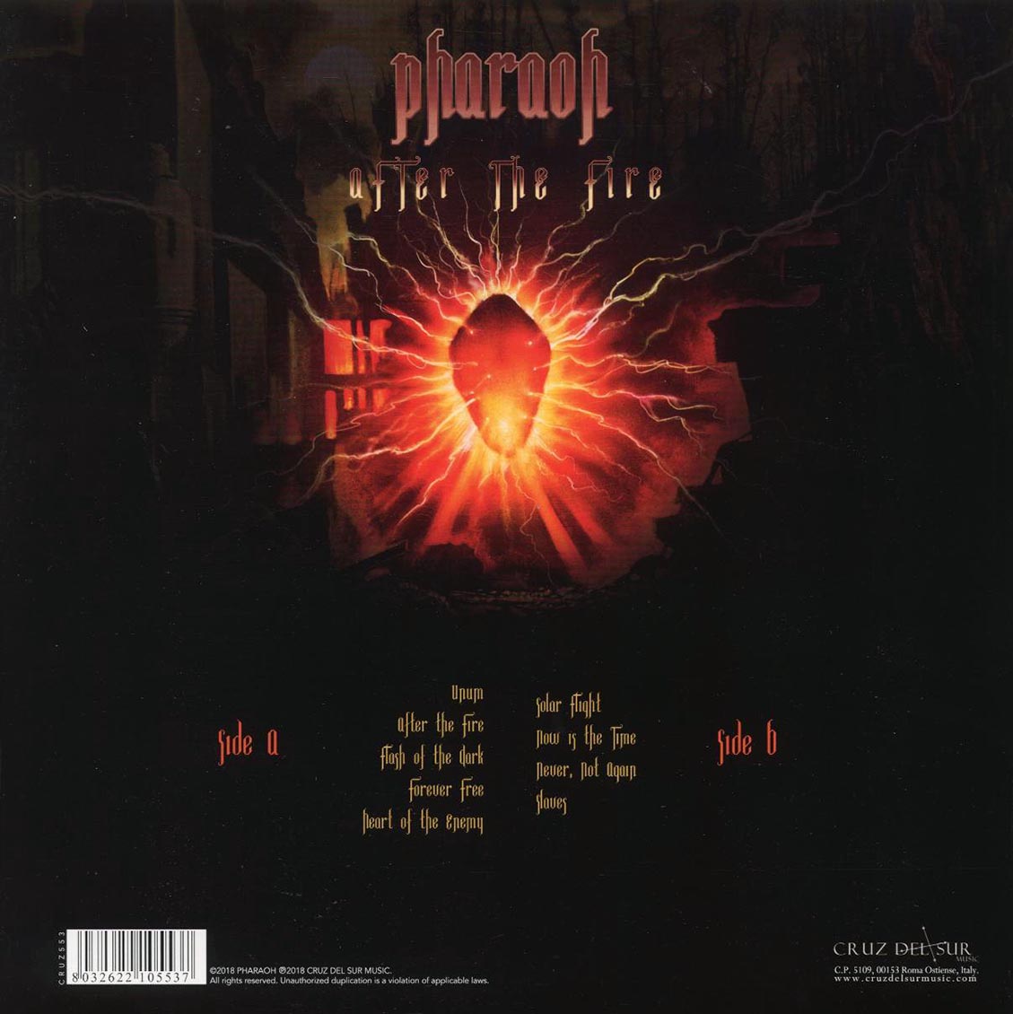 Pharaoh - After The Fire (ltd. 500 copies made) [New Vinyl Record LP]