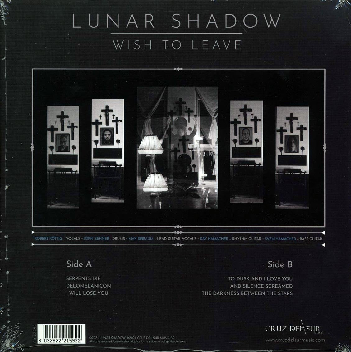 Lunar Shadow - Wish To Leave [New Vinyl Record LP]