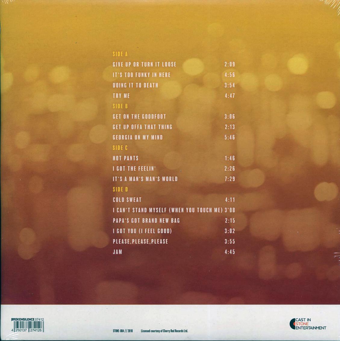 James Brown & The Soul G's - Live At Chastain Park 1985 (RSD 2018) (ltd. 500 copies made) (2xLP) [New Vinyl Record LP]