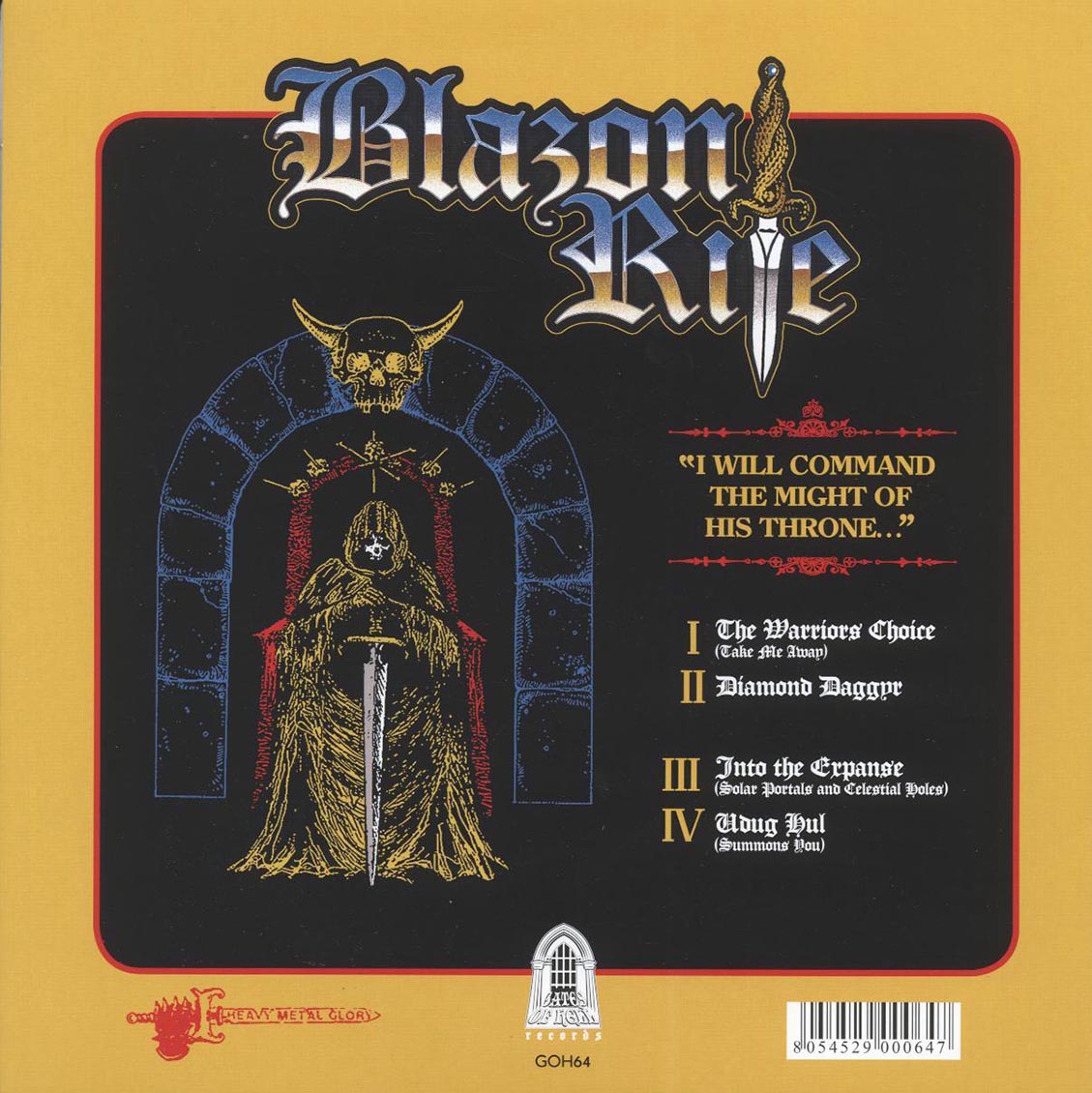 Blazon Rite - Dulce Bellum Inexpertis EP [New Vinyl Record LP]