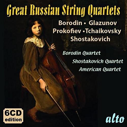 Borodin Quartet / Shostakovich Quartet / American - Great Russian String Quartets [6 CD]