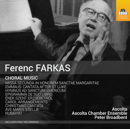 Farkas / Ascolta / Ascolta Chamber Ensemble / Smee - Choral Music Music CD