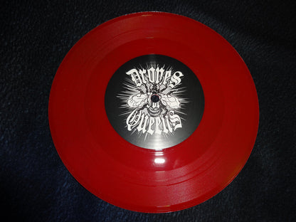 OCCULT 45 / DRONES FOR QUEENS - Split 7-Inch Record (Limited Edition Of 75 Copies on Red Vinyl) [New]