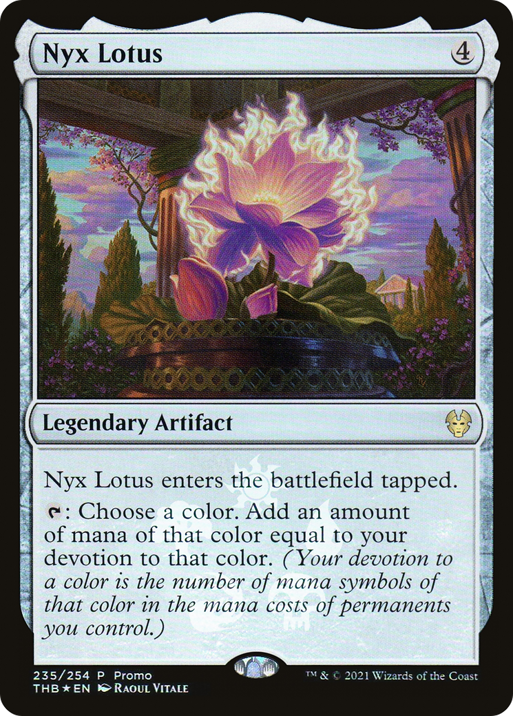 Nyx Lotus (MEDIA-235â˜…) - Theros Beyond Death Promos Foil