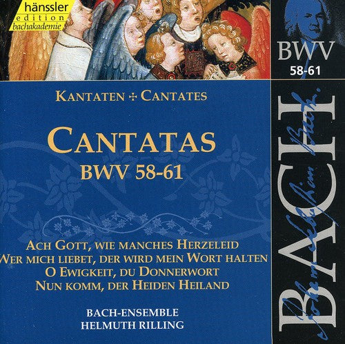 J.S. Bach - Sacred Cantatas BWV 58-61 Music CD