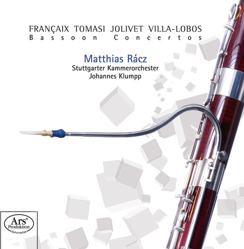 Francaix / Racz / Stuttgarter Kammerorchester - Bassoon Concertos Music CD