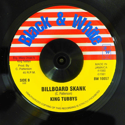 Johnny Ringo - The Boss  /  King Tubby - Billboard Skank [New Vinyl 7"]