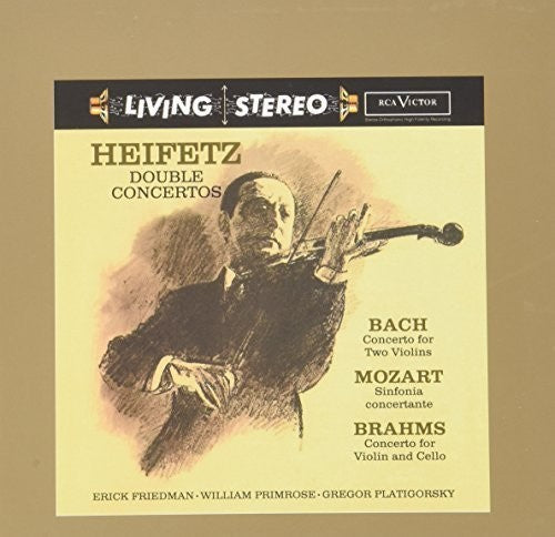 Jascha Heifetz - Double Concertos: Bach, Mozart, Brahms [CD]