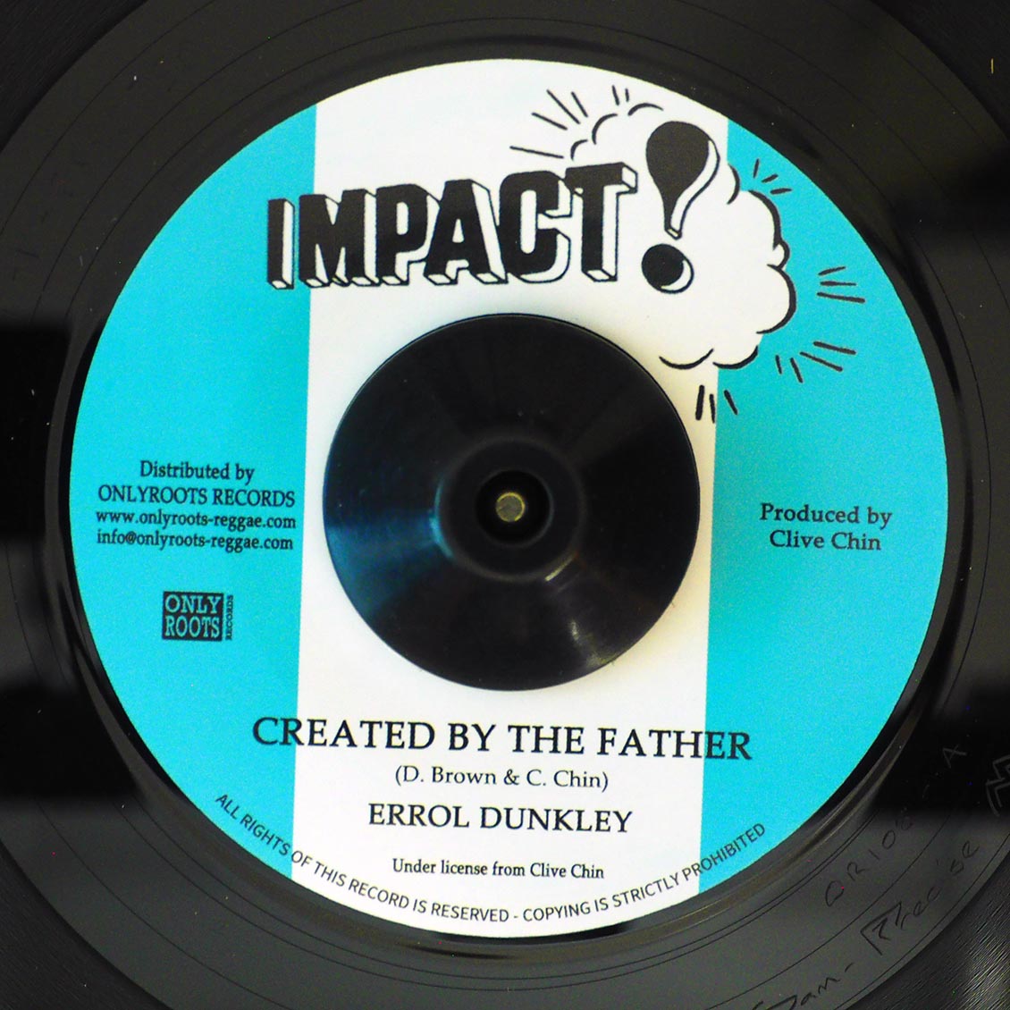 Errol Dunkley - Created By The Father  /  T Bread - Created Version [New Vinyl Record 7" Single]