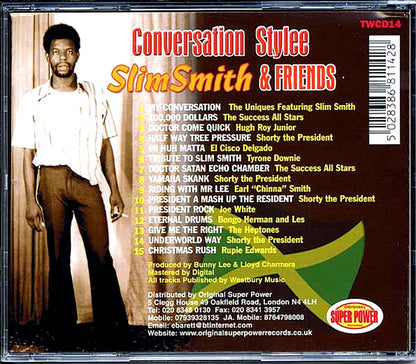 Slim Smith & Friends - Conversation Stylee [New CD]