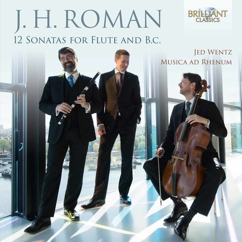 Musica Ad Rhenum - J.H. Roman: 2 Sonatas for Flute & Continuo Music CD