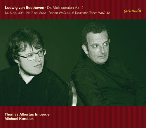 Beethoven / Irnberger / Korstick - Beethoven: The Violin Sonatas, Vol. 4 Music CD