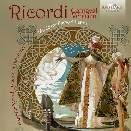 Gabriella Morelli & Simonacci,Giancarlo - Giulio Ricordi: Music for Piano 4 Hands Music CD
