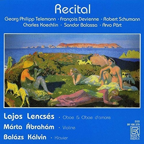 Telemann / Lencses / Abraham / Kalvin - Recital Music CD