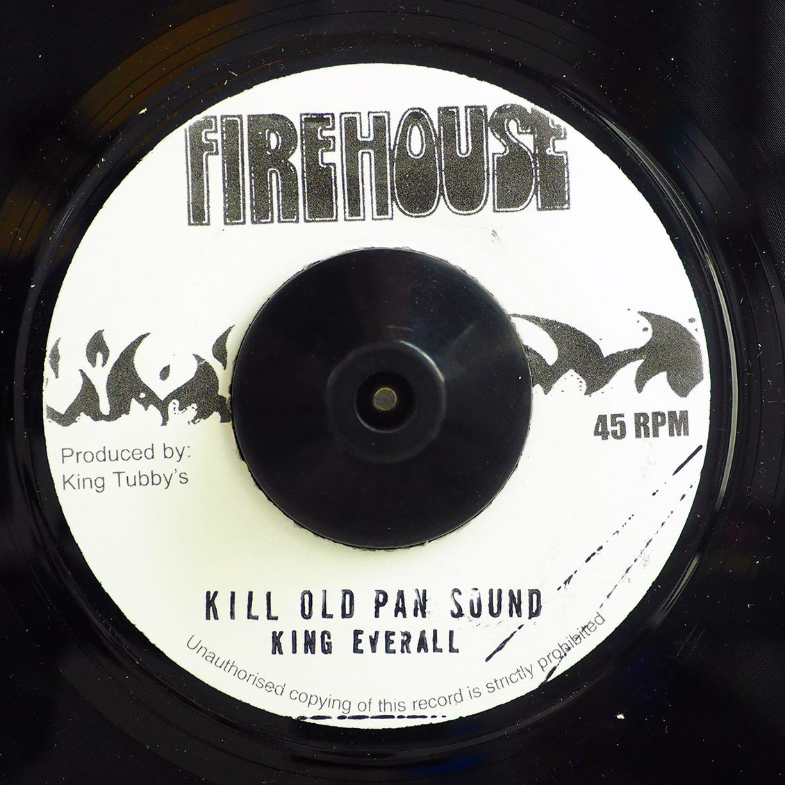 King Everall - Kill Old Pan Sound  /  Version (rhythm: "The Way To San Jose") [New] [New Vinyl 7"]