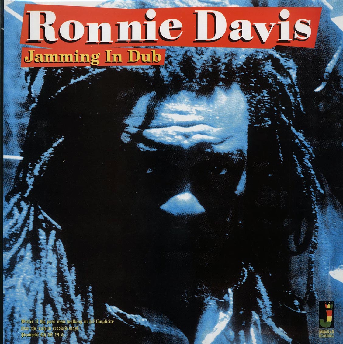 Ronnie Davis - Jamming In Dub (180g) [New Vinyl LP]