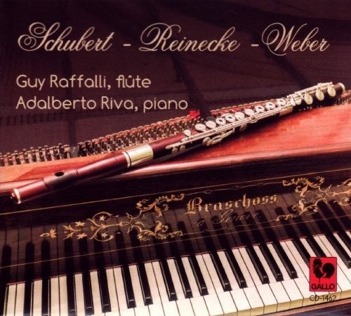Schubert / Guy Raffalli / Riva,Adalberto - Schubert - Reinecke - Weber Music CD