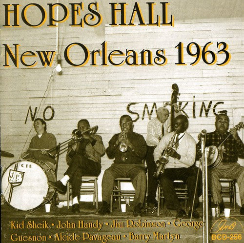 1963-Hopes Hall New Orleans - Hopes Hall New Orleans 1963 Music CD