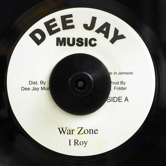 I Roy - War Zone  /  Version [New Vinyl Record 7" Single]