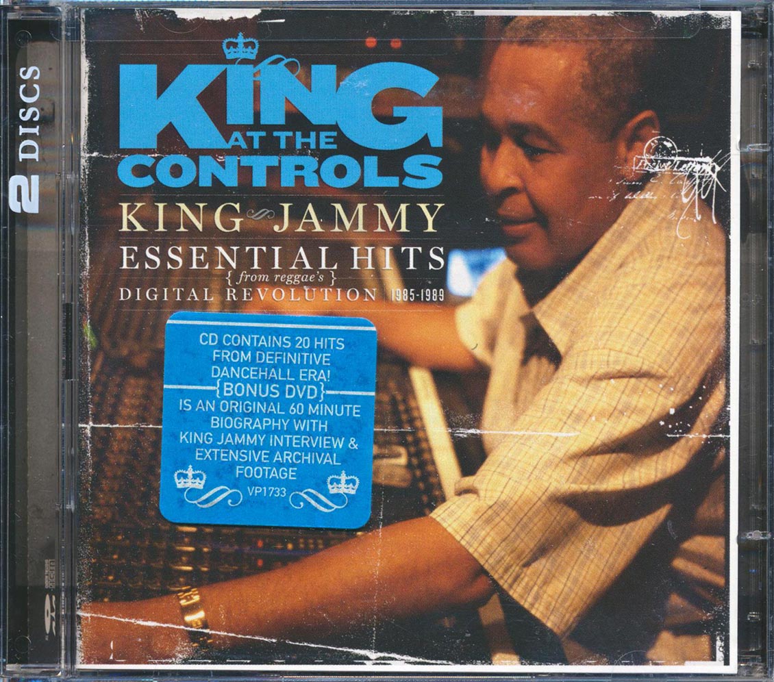 King Jammy - King At The Controls: Essential Hits From Reggae's Digital Revolution 1985-1989 (20 tracks) (incl. DVD) [New CD]