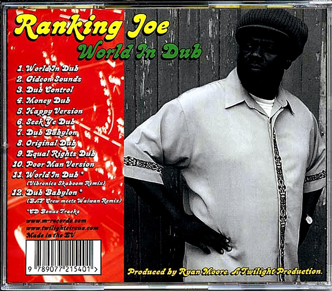 Ranking Joe, Twilight Circus Sound System - World In Dub [New CD]