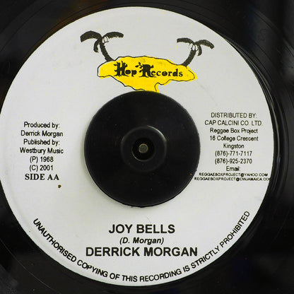 Derrick Morgan And Patsy, Drumbago All Stars - Oh Shirley  /  Derrick Morgan - Joy Bells [New Vinyl Record 7" Single]