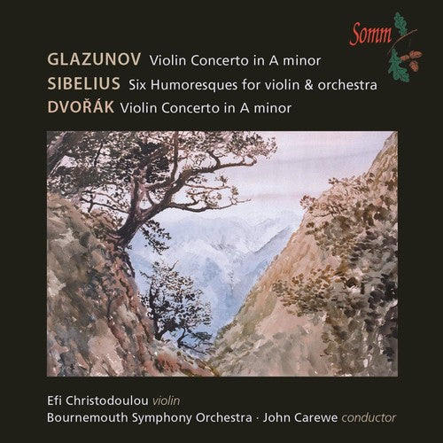 Glazunov / Christodoulou / Bournemouth Symphony - Violin Concerto / 6 Humoresques / Violin Concerto [CD]