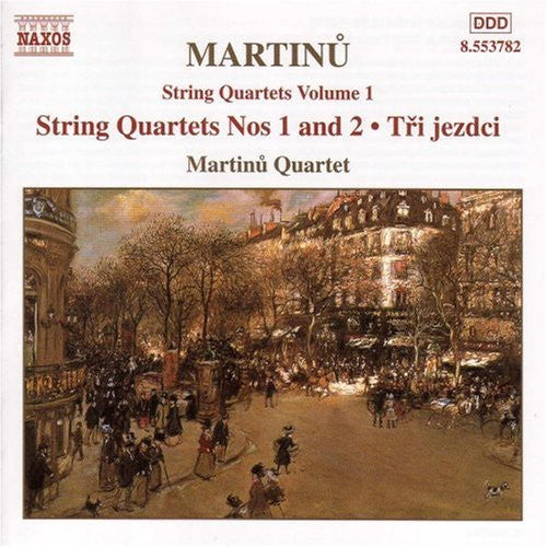 Martinu Quartet - String Quartets 1 [CD]