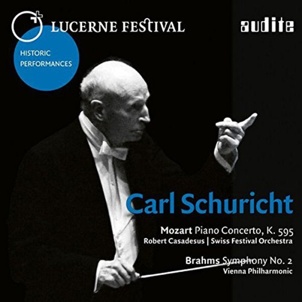 ROBERT CASADESUS - Carl Schuricht Conducts Mozart & Brahms [CD]