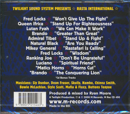 Luciano, Fred Locks, Lutan Fyah, Etc. - Rasta International [New CD]