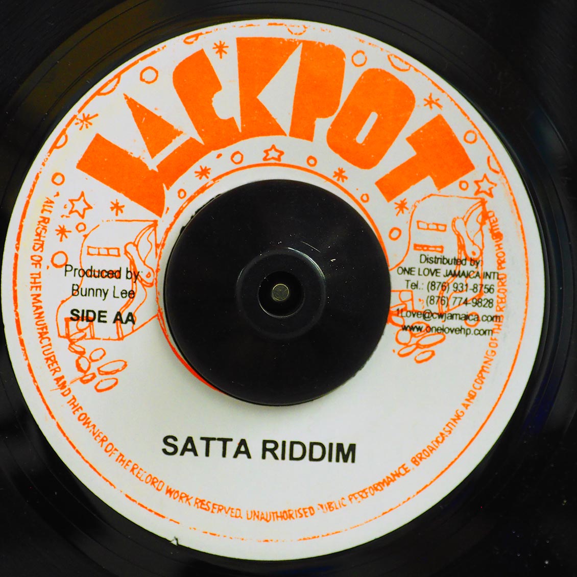 I Roy - Satta  /  Satta Massagana Version (rhythm: "Satta Massagana") [New Vinyl Record 7" Single]