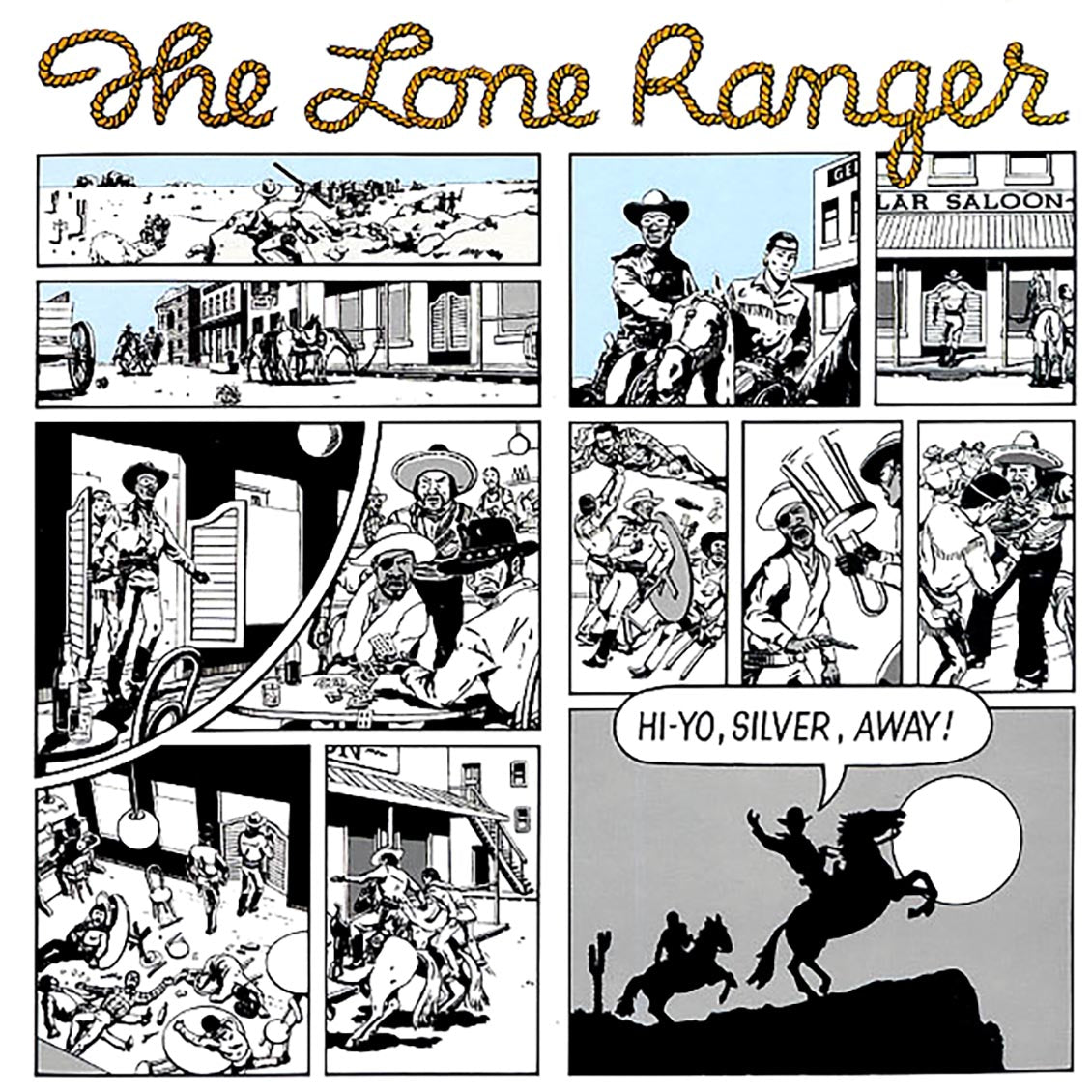 Lone Ranger - Hi Yo Silver Away [B] [New Vinyl Record LP]