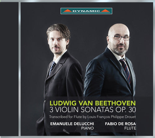 L Beethoven / Rosa,Fabio De - Beethoven: 3 Violin Sonatas Op.30 Music CD