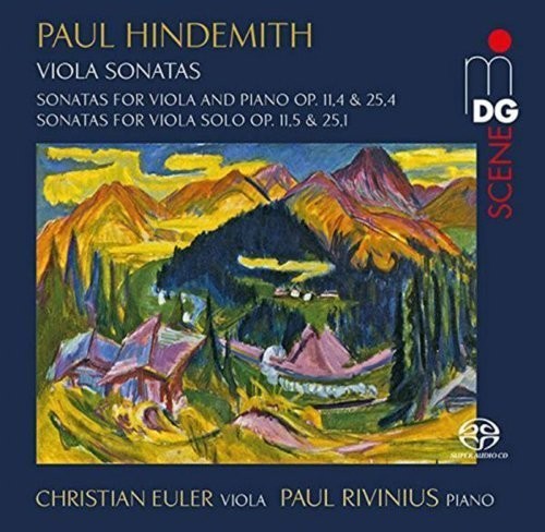 Christian Euler / Rivinius,Paul - Hindemith: Sonatas For Viola And Piano Music CD