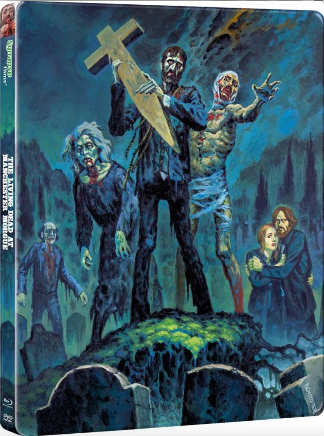 The Living Dead at Manchester Morgue (aka Let Sleeping Corpses Lie) Limited Edition Steelbook (Blu-ray + DVD + CD)