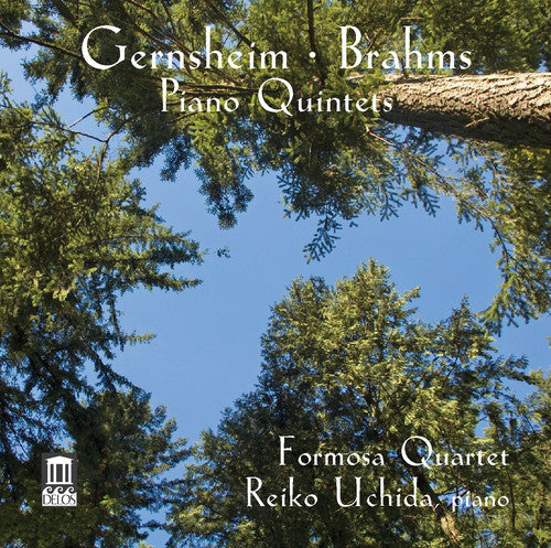 Brahms / Formosa Quartet / Reiko Uchida - Gernsheim & Brahms: Piano Quintets Music CD